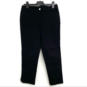 WHBM Signature Collection NWT Essential Stretch Crop Pants Curved Hem Tailored